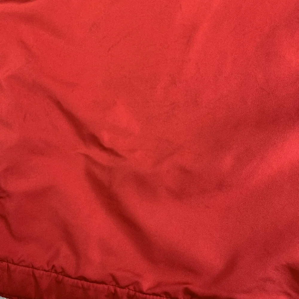 Nike Golf Jacket Mens Medium Red V-Neck‎ Pullover The Retreat Windbreaker Coat
